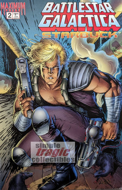 Battlestar Galactica: Starbuck #2 Comic Book Cover Art by Rob Liefeld