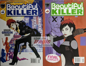 Beautiful Killer #2-3 Comic Book Cover Art