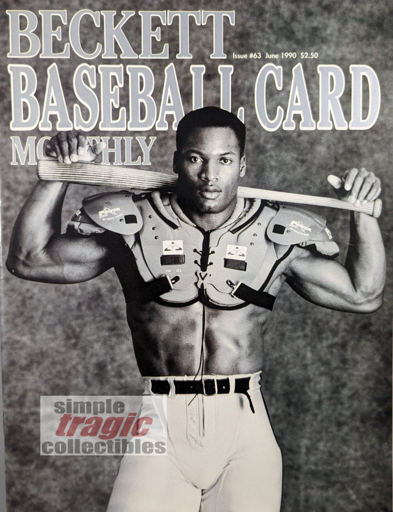 Beckett Baseball Card Monthly Magazine Cover Art