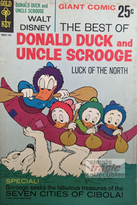 Walt Disney The Best Of Donald Duck and Uncle Scrooge #2 Comic Book Cover Art