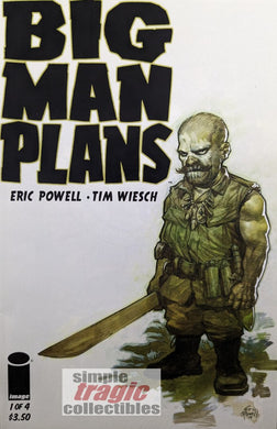 Big Man Plans #1 Comic Book Cover Art by Eric Powell