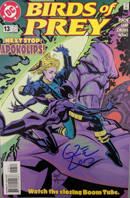 Birds Of Prey #13 Comic Book Cover Art by Greg Land