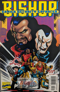 BIshop XSE #3 Comic Book Cover Art