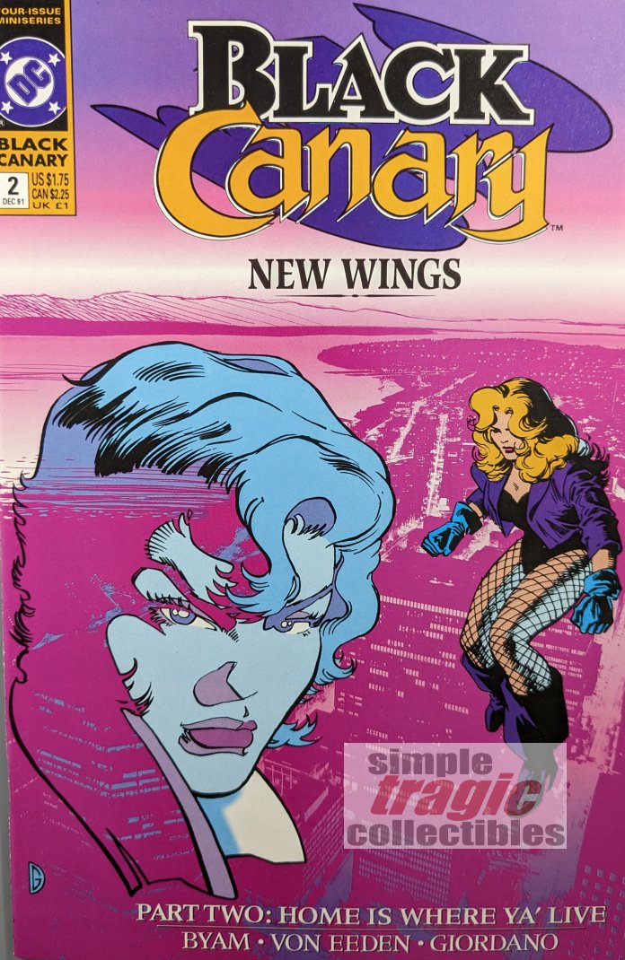 Black Canary #2 Comic Book Cover Art