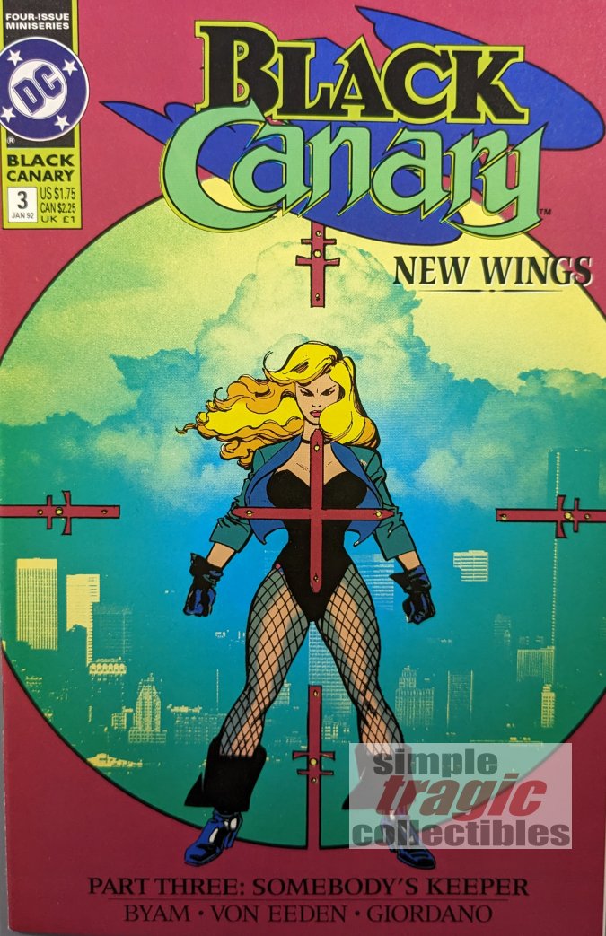Black Canary #3 Comic Book Cover Art