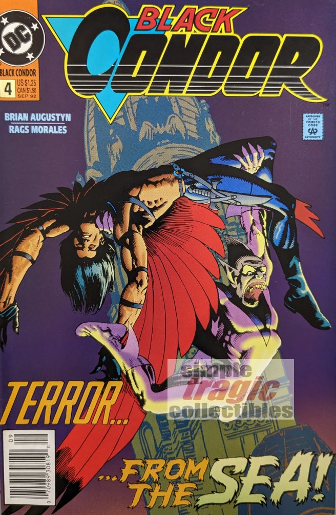 Black Condor #4 Comic Book Cover Art