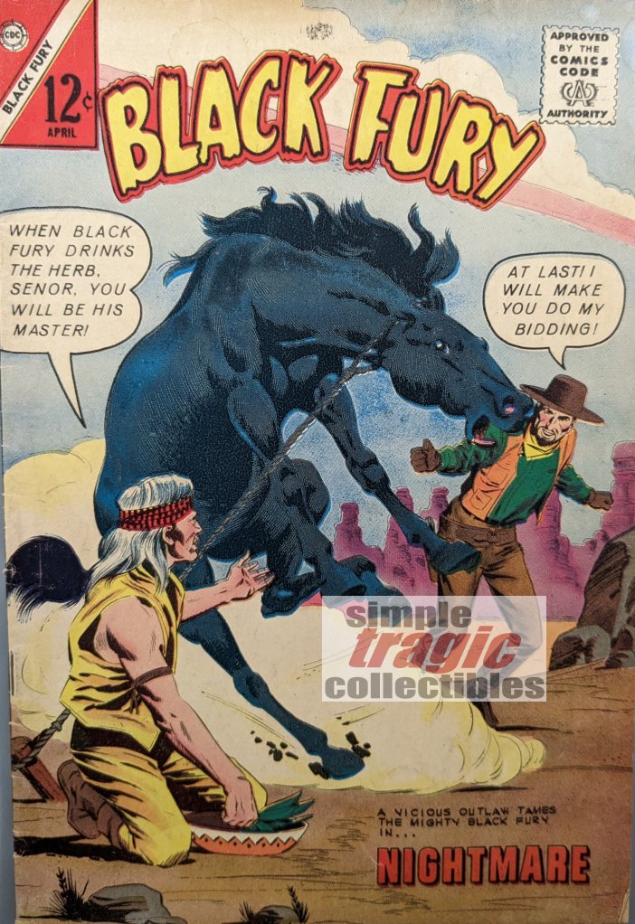 Black Fury #41 Comic Book Cover Art by Dick Giordano