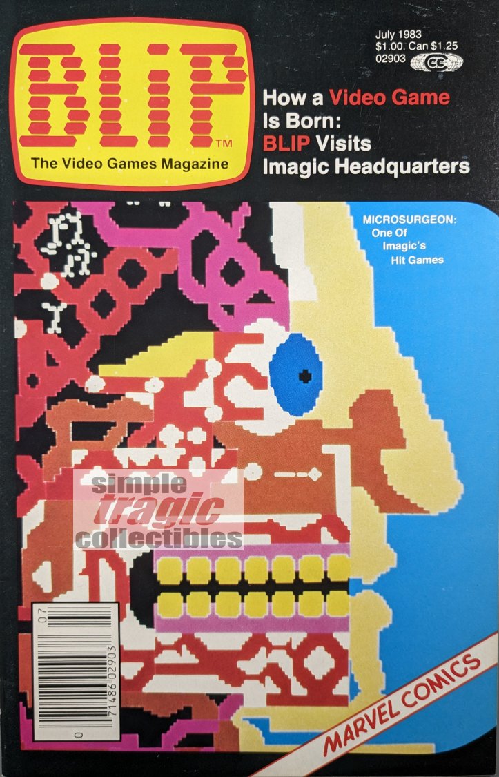 BLIP #6 Comic Book Cover Art by IMAGIC