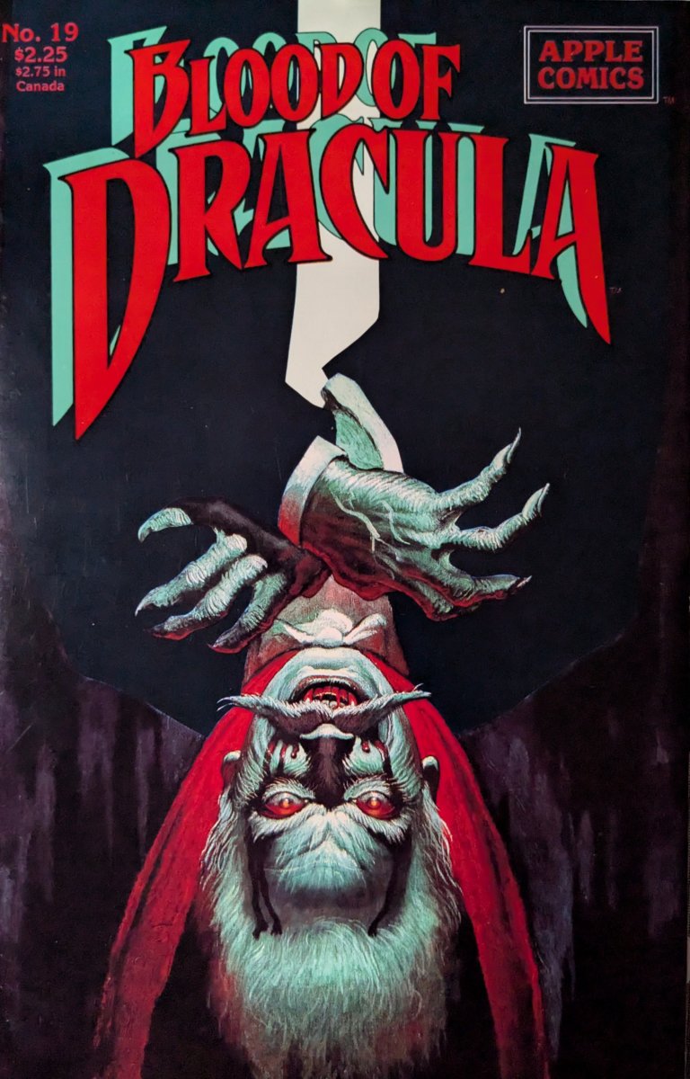 Blood Of Dracula #19 Comic Book Cover Art by Mark Rogers