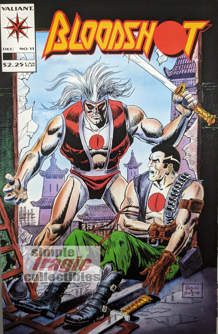 Bloodshot #11 Comic Book Cover Art by Don Perlin