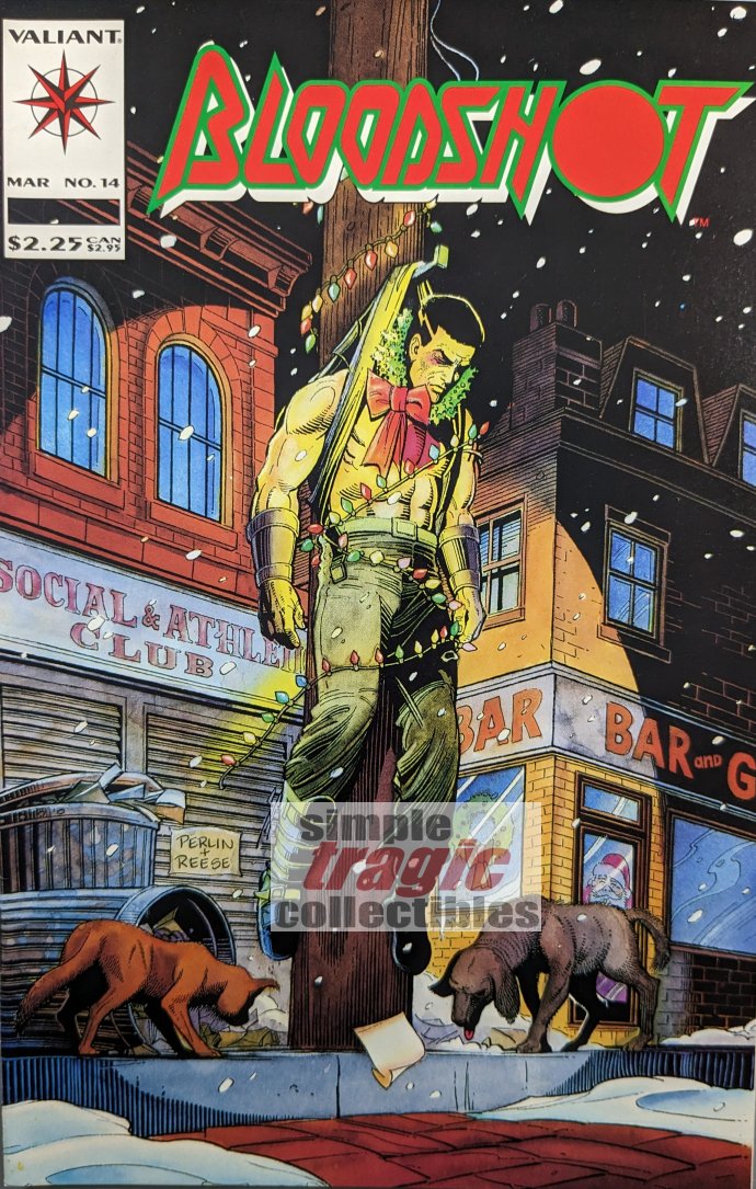 Bloodshot #14 Comic Book Cover Art by Don Perlin