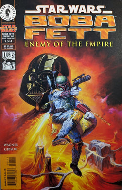 Star Wars: Boba Fett - Enemy Of The Empire #1 Comic Book Cover Art by Ken Kelly