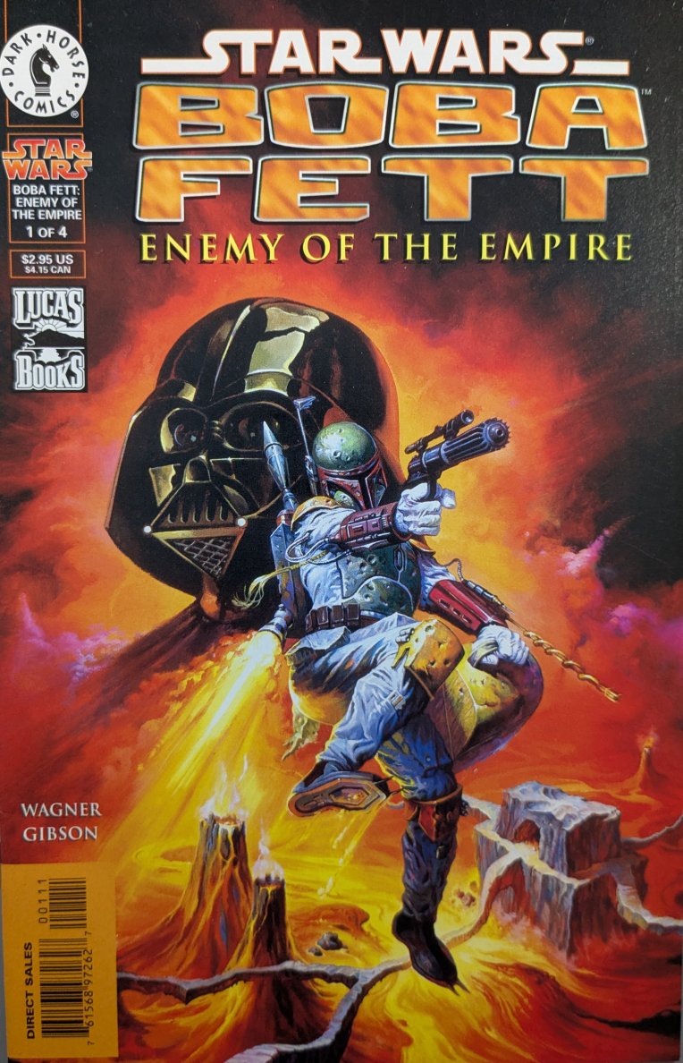 Star Wars: Boba Fett - Enemy Of The Empire #1 Comic Book Cover Art by Ken Kelly
