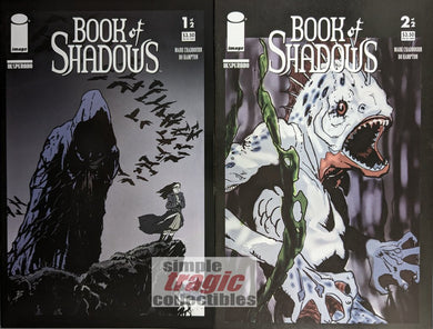 Book Of Shadows #1-2 Comic Book Cover Art by Bo Hampton