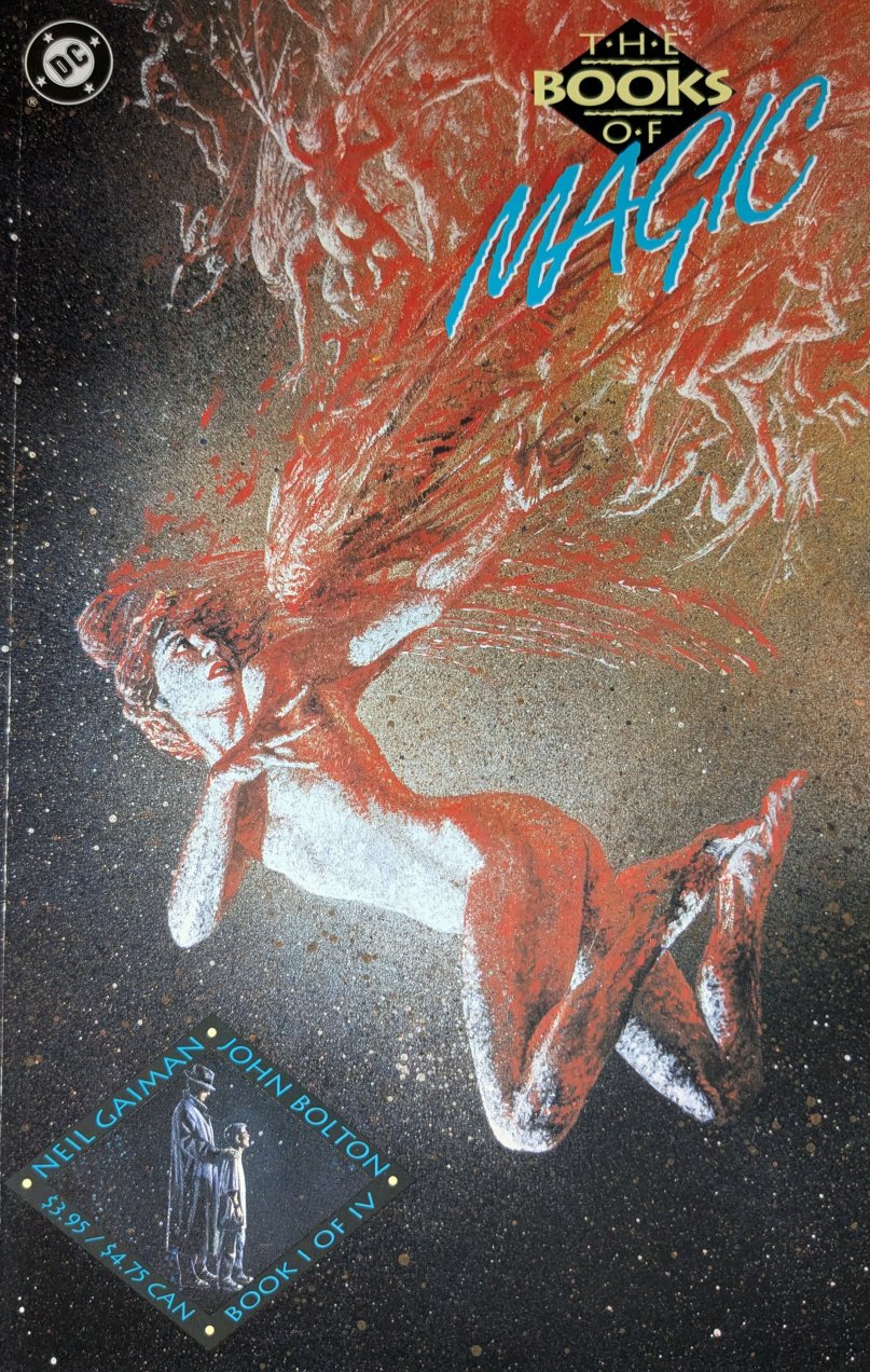 Books Of Magic #1 Comic Book Cover Art by John Bolton