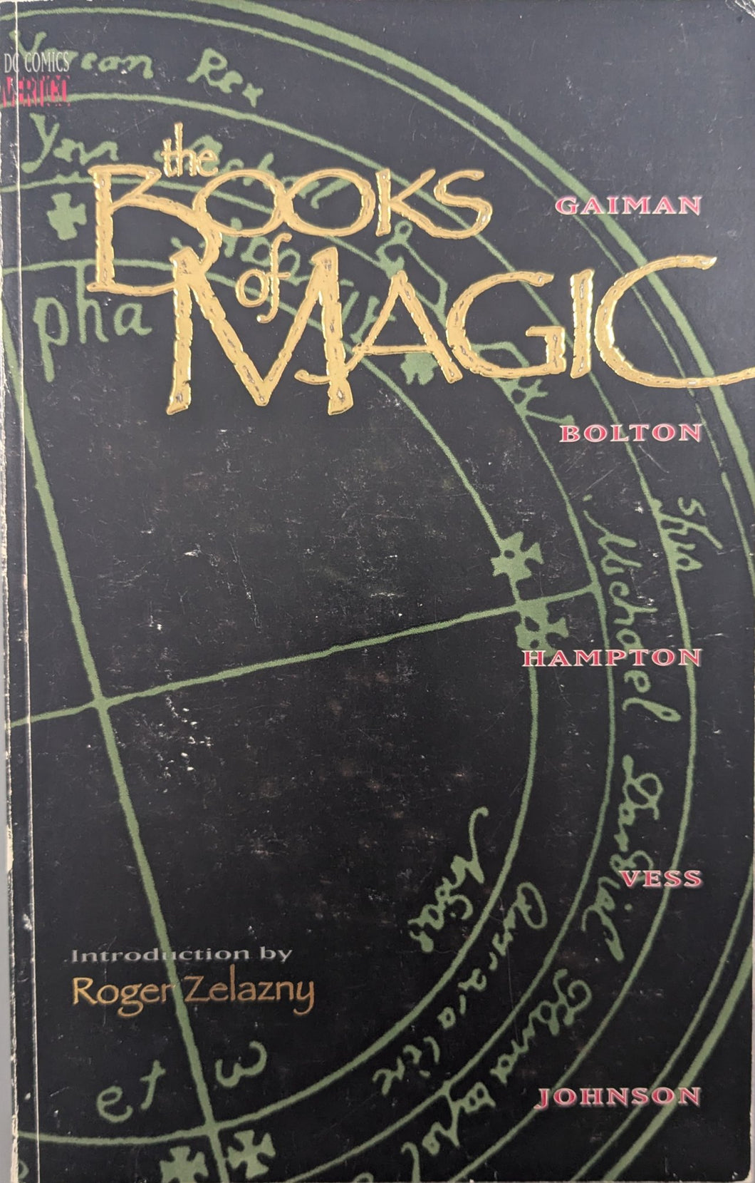 The Books Of Magic Trade Paperback Cover Art
