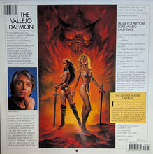Load image into Gallery viewer, Boris Vallejo's 1993 Mythology Calendar Back Cover Art
