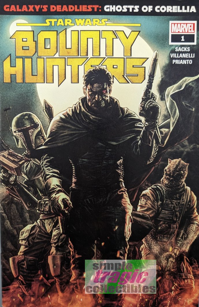 Star Wars: Bounty Hunters #1 Comic Book Cover Art by Lee Bermejo
