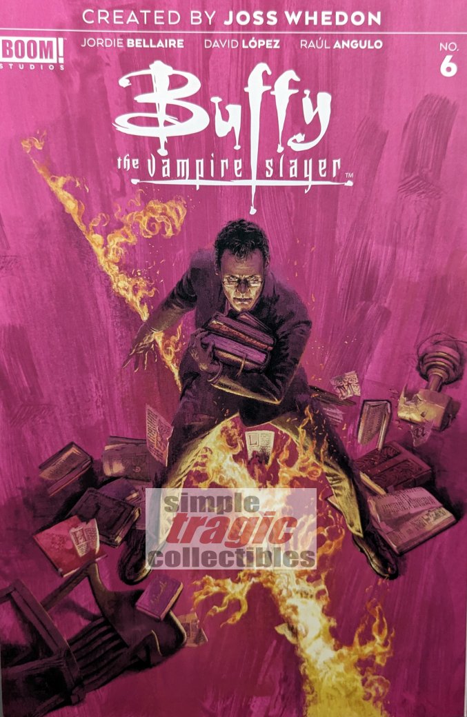 Buffy The Vampire Slayer #6 Comic Book Cover Art by Marc Aspinall
