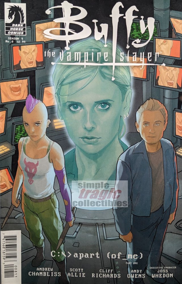 Buffy The Vampire Slayer #8 Comic Book Cover Art