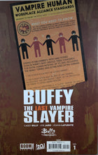 Load image into Gallery viewer, Buffy The Last Vampire Slayer #1 Comic Book Back Cover Art
