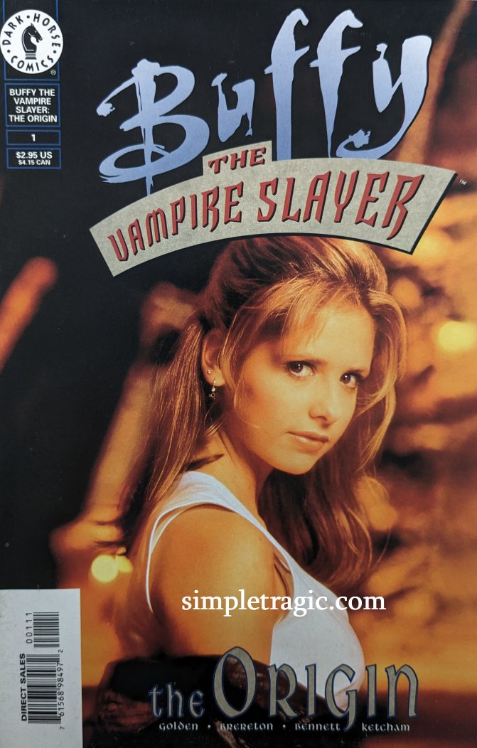 Buffy The Vampire Slayer: The Origin #1 Comic Book Cover Art