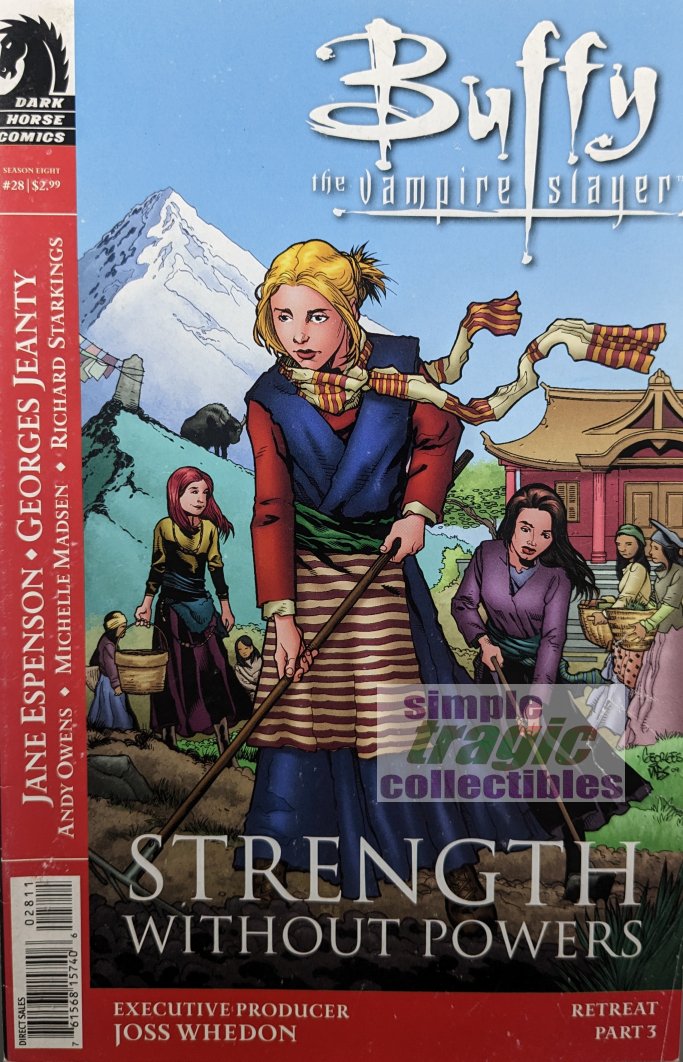 Buffy The Vampire Slayer #28 Comic Book Cover Art