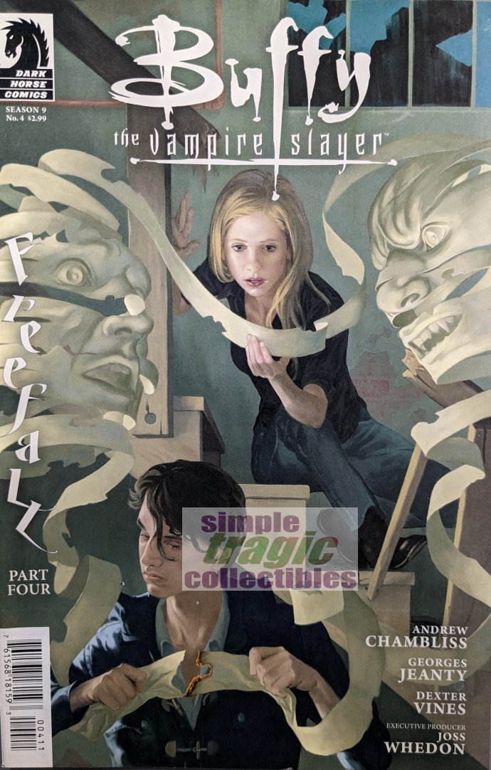 Buffy The Vampire Slayer #4 Comic Book Cover Art