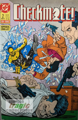 Checkmate #2 Comic Book Cover Art by Gil Kane