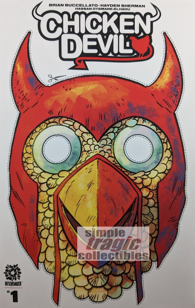 Chicken Devil #1 Comic Book Cover Art