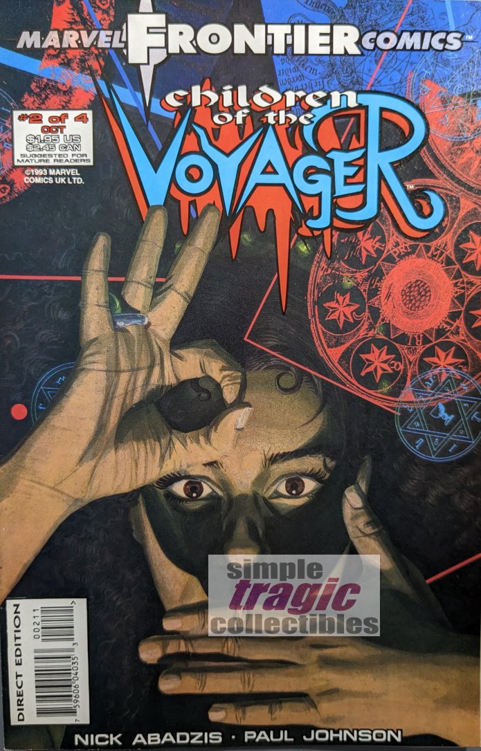 Children Of The Voyager #2 Comic Book Cover Art