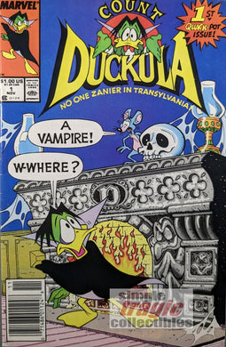 Count Duckula #1 Comic Book Cover Art