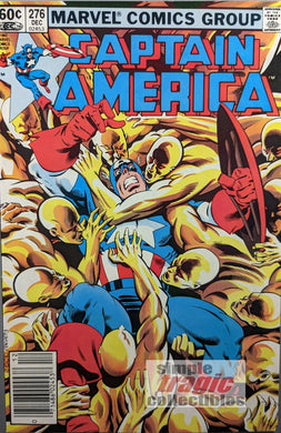 Captain America #276 Comic Book Cover Art by Mike Zeck