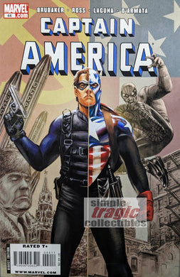 Captain America #44 Comic Book Cover Art by Steve Epting