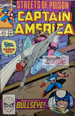Captain America #373 Comic Book Cover Art by Ron Lim