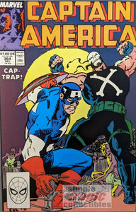 Captain America #364 Comic Book Cover Art