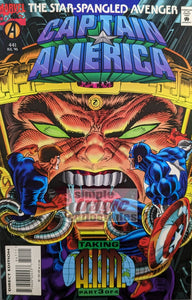Captain America #441 Comic Book Cover Art