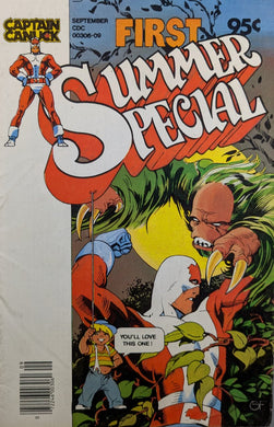 Captain Canuck: First Summer Special #1 Comic Book Cover Art by George Freeman