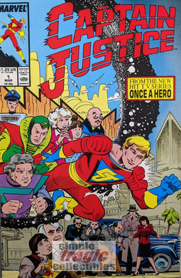 Captain Justice #1 Comic Book Cover Art by Steve Leialoha