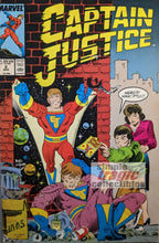 Load image into Gallery viewer, Captain Justice #2 Comic Book Cover Art by Steve Leialoha
