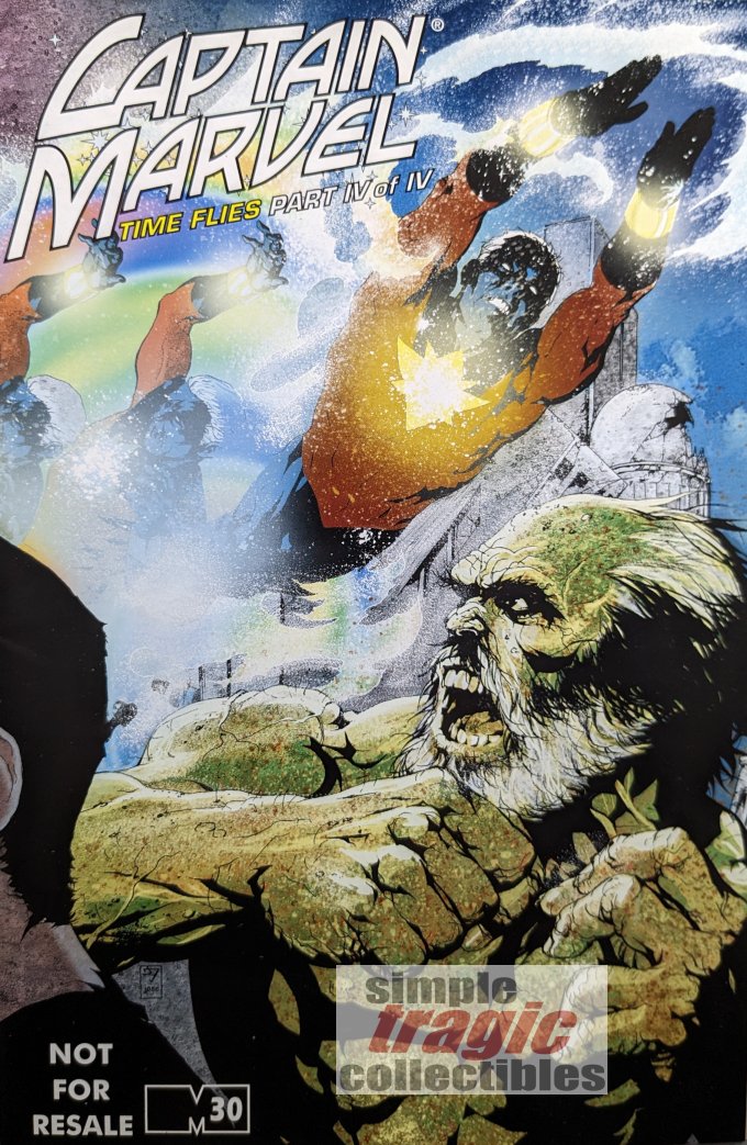 Captain Marvel #30 Comic Book Cover Art by J.H. Williams III