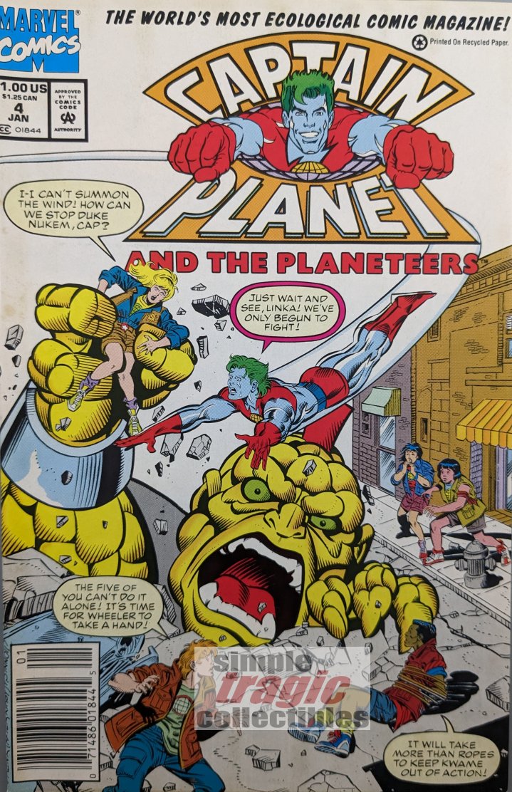 Captain Planet And The Planeteers (1991) #4