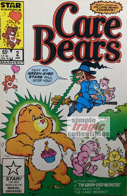 Care Bears #2 Comic Book Cover Art