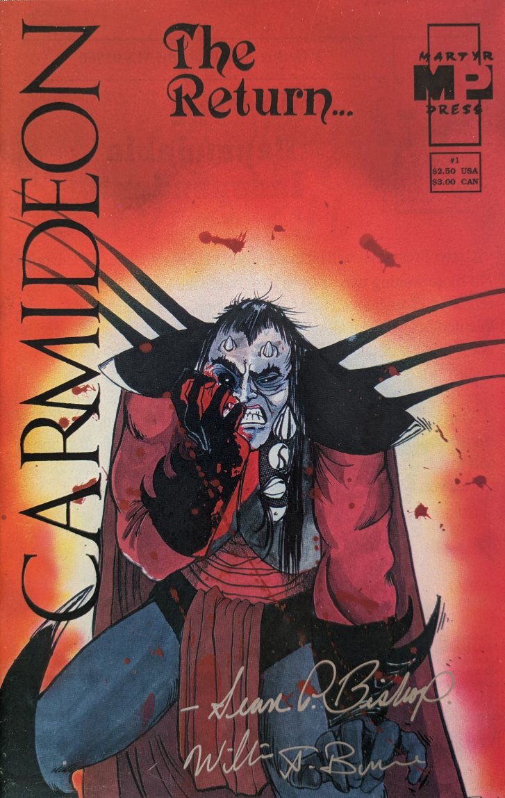 Carmideon #1 Comic Book Cover Art