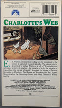 Load image into Gallery viewer, Charlotte's Web - VHS Back Cover Art
