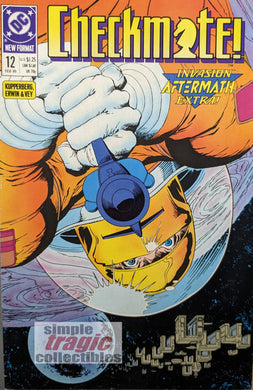 Checkmate #12 Comic Book Cover Art