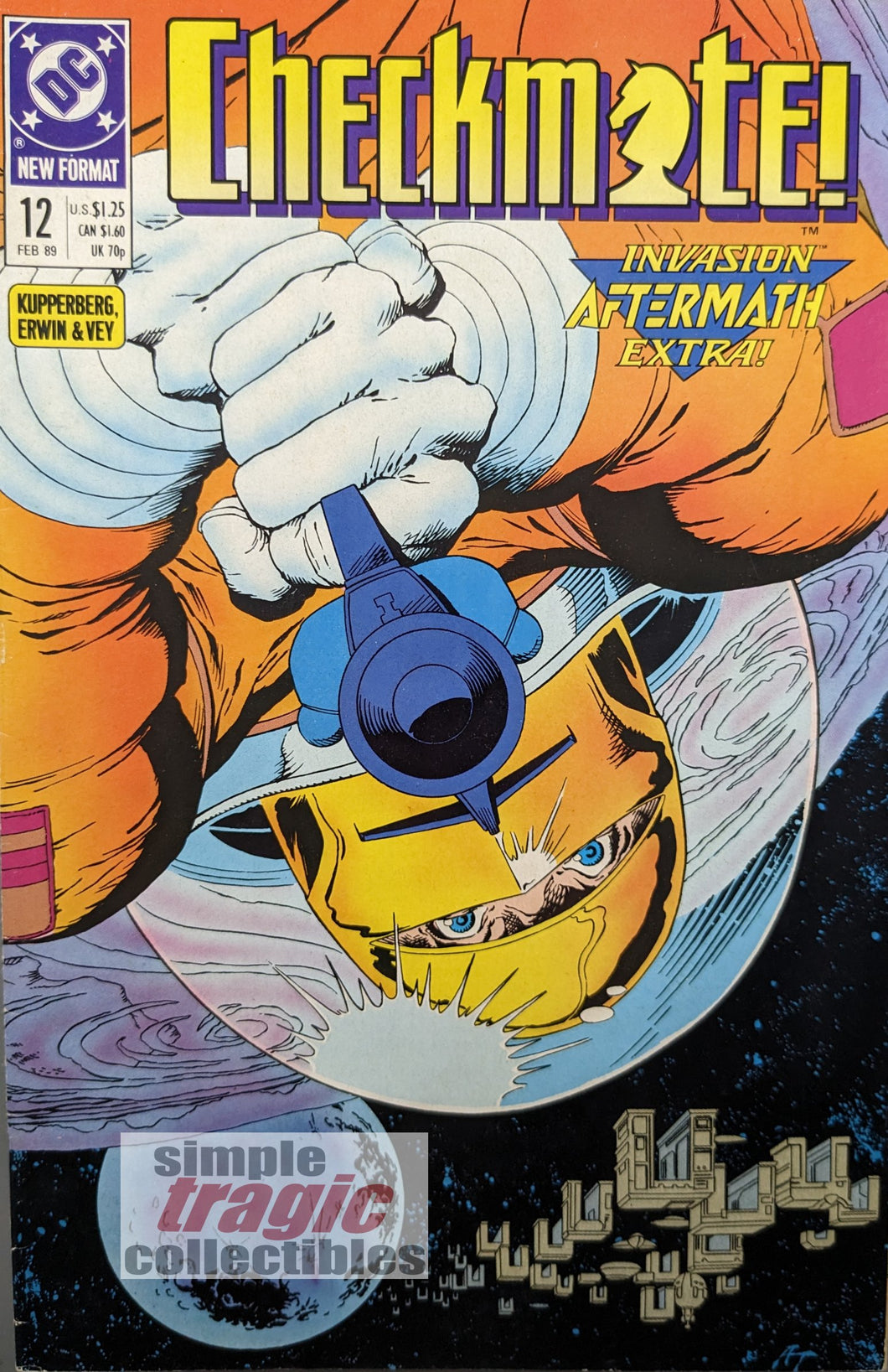 Checkmate #12 Comic Book Cover Art