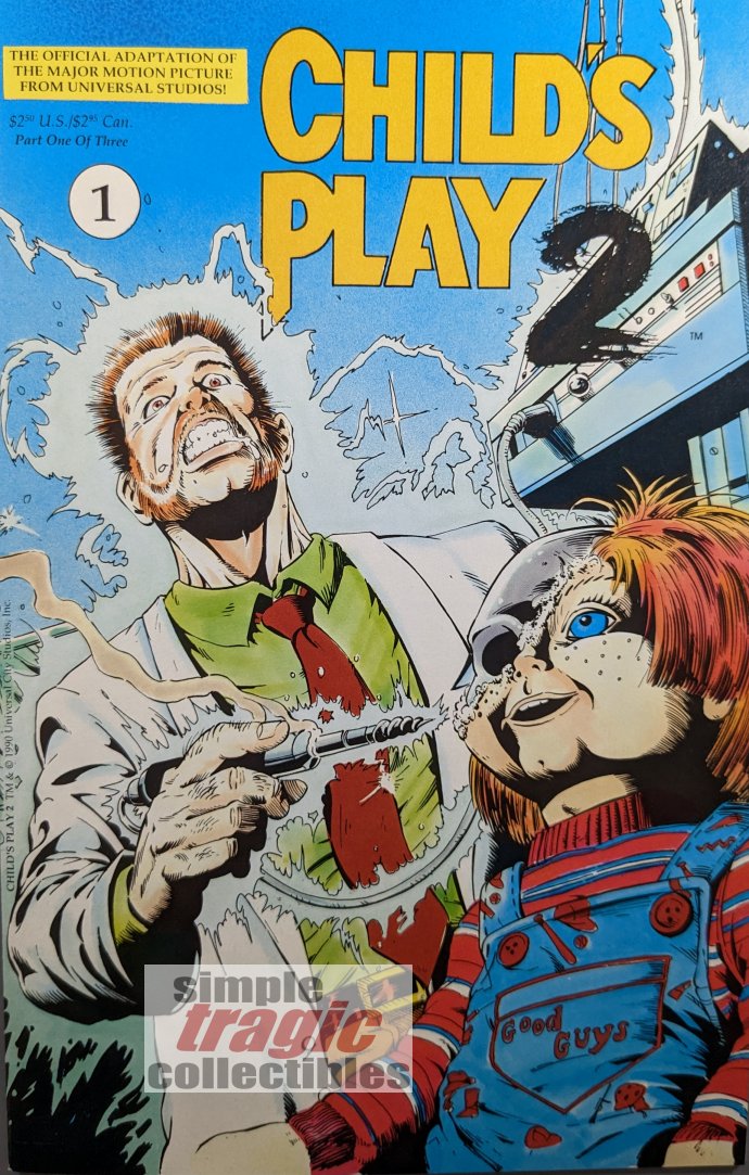 Child's Play 2 #1 Comic Book Cover Art by Darick Robertson