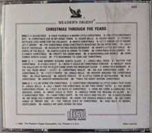 Load image into Gallery viewer, Various Artists - Christmas Through The Years CD Back Cover Art
