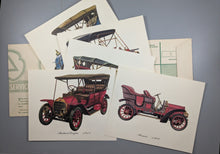 Load image into Gallery viewer, Cities Service Vintage Automobile Prints - Set Of 6 With Envelope
